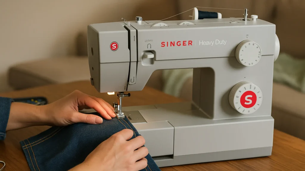 Kleidung nähen mit der Singer 4423 Heavy Duty Nähmaschine