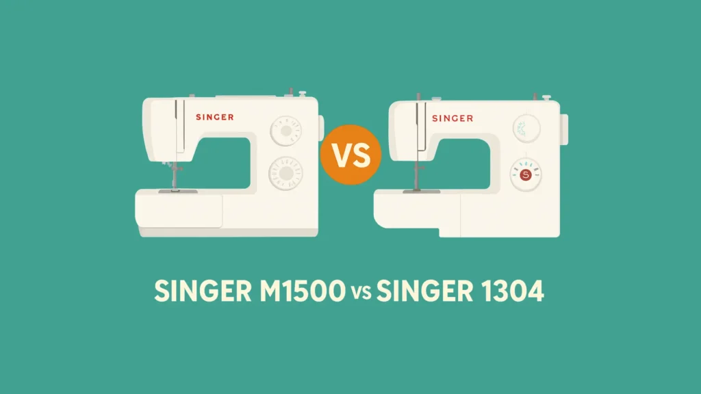 Singer M1500 vs Singer 1304