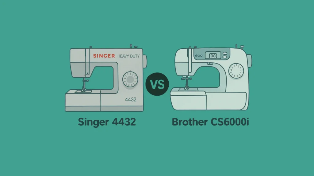 Singer 4432 vs Brother CS6000i
