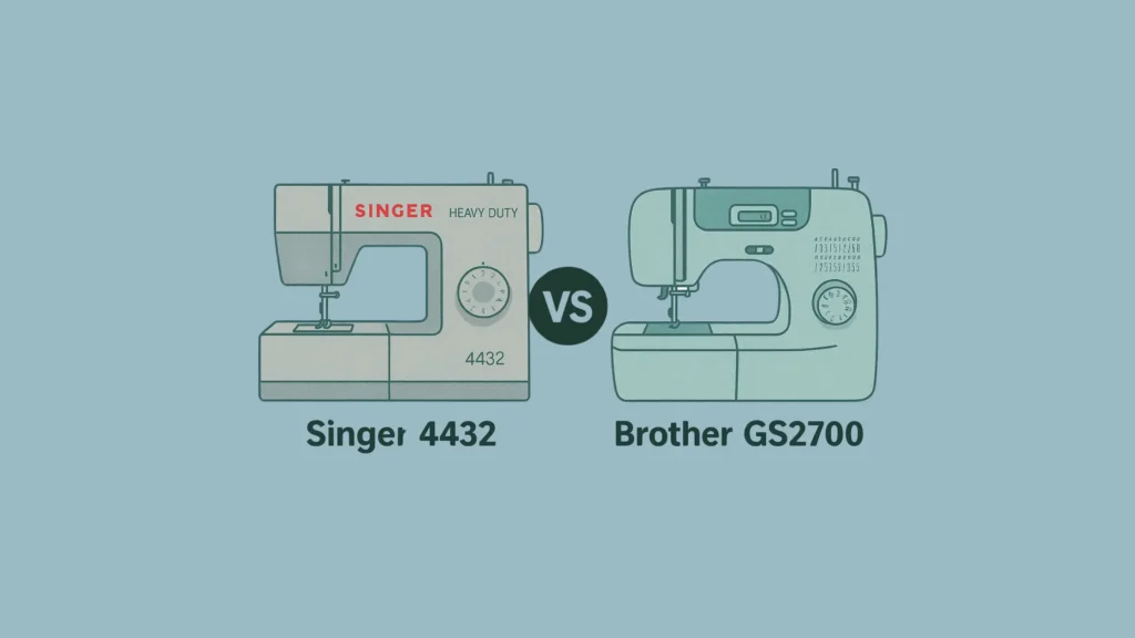Singer 4432 vs Brother GS2700