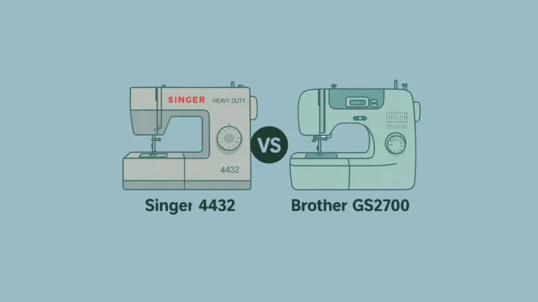 Singer 4432 vs Brother GS2700