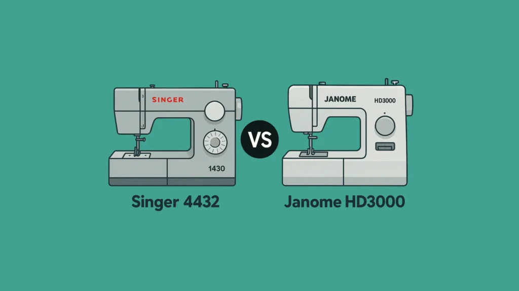Singer 4432 vs Janome HD3000