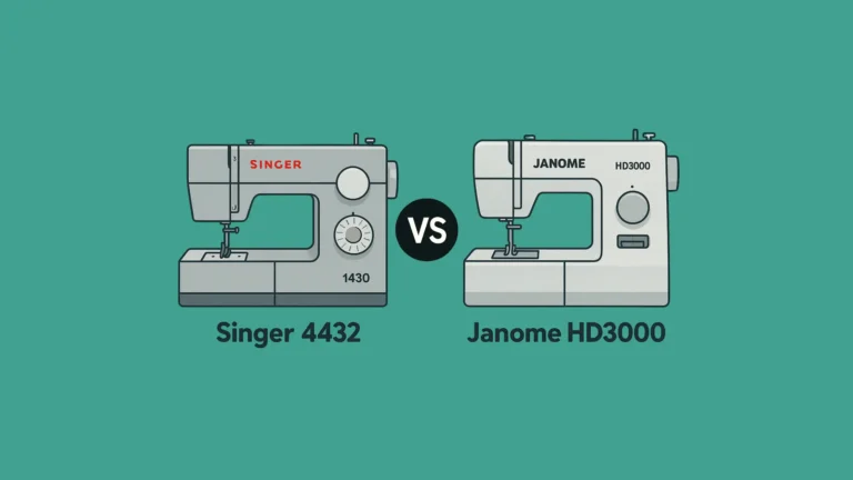 Singer 4432 vs Janome HD3000
